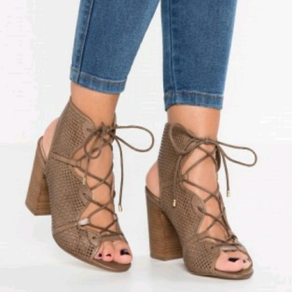 franco sarto lace up sandals